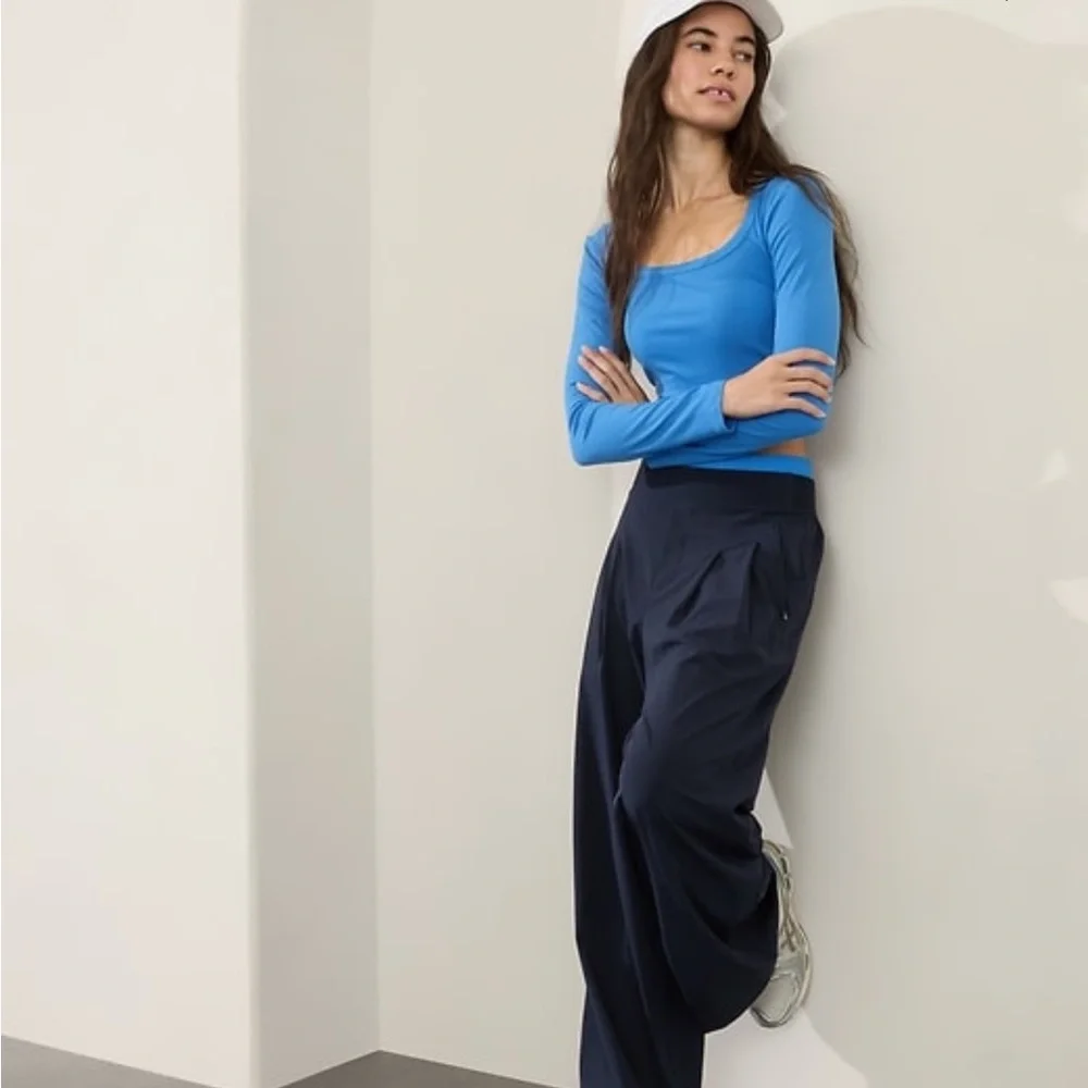 Athleta Signature Square Neck Rib Too - Picture 4 of 12
